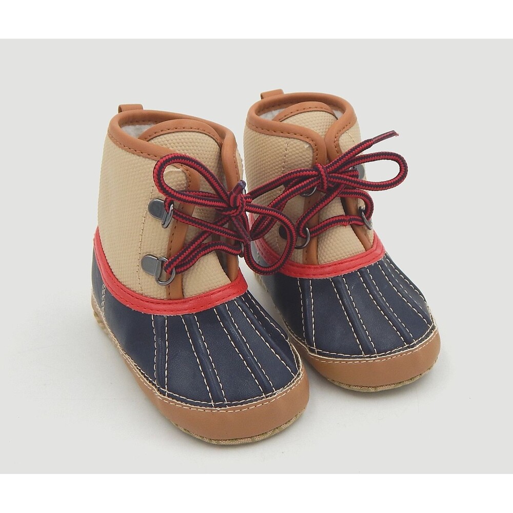 Baby Gap NC Snowboot Ivory Frost Size 6-12 Months Unisex Duck Boots Infant
